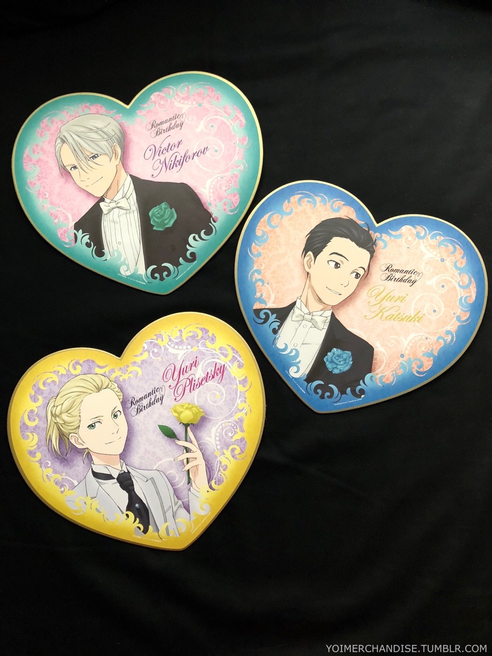 yoimerchandise: YOI x Banpresto Ichiban Kuji Series 4: Yuri!!! on Ice ~Romantic Birthday~ Rubber