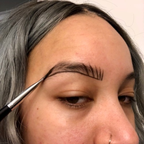someone asked for a brow tutorial so here’s a mini one1 - outline2 - fill in tail and draw in hair l