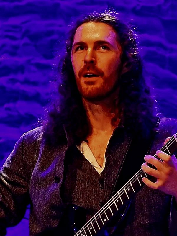 Hozier Performing At Forest Hill In New York.