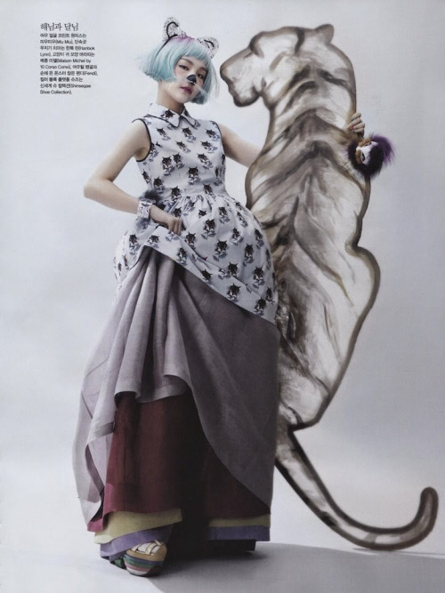 “Once upon a time” Vogue Korea byHyea-Won Kang, June 2014