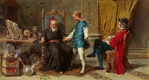 Francesco Peluso“Interior Scene with an Alchemist”