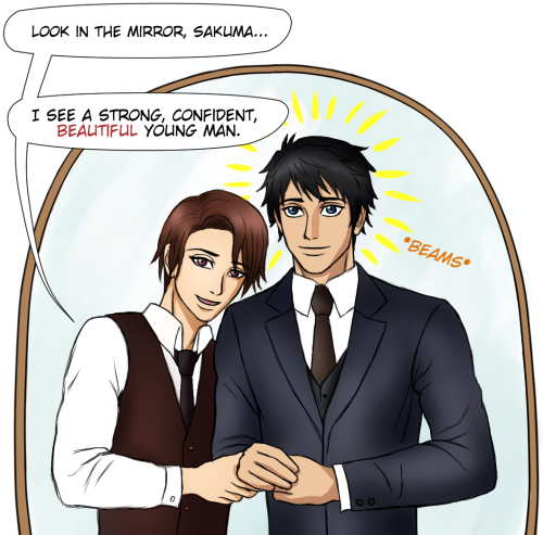 incorrectjokergame:  huntee-art:  Check yaself before you wreck yaself, Miyoshi. Did another thing b