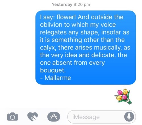 Stéphane Mallarmé, cuts from ‘Crisis in Poetry’ (1985-6) and ‘The Restricted Action’ (1987).