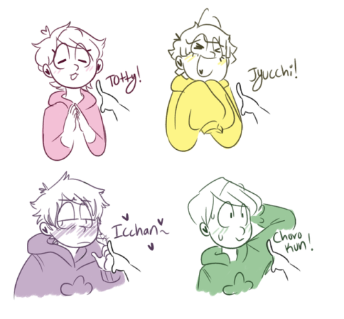 kabisuri:  nicknames