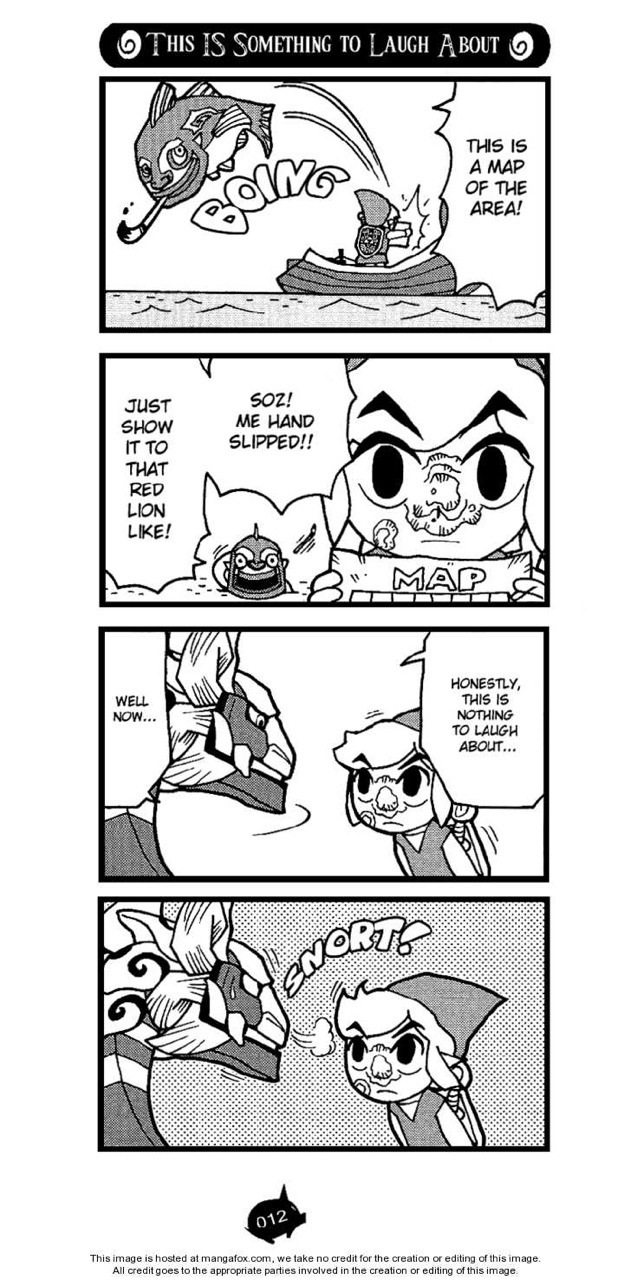 gaypaninya: kaible:  toon-link-1210:  Some of my favorite Wind Waker Manga pages.