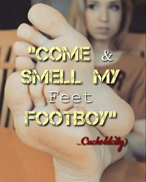 #FootFetish #FootBoy #Cuckold #CuckoldLifestyle #CuckoldCity