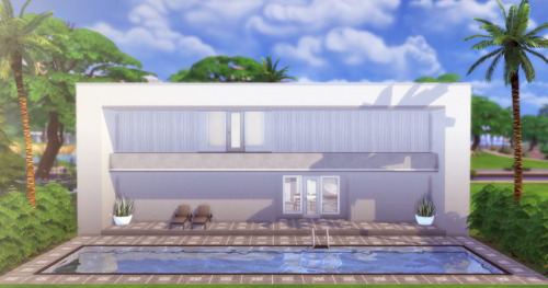 HOUSE 23 - Modern House-Base Game-Lot: 30x20-Price: §71.209-4 bedrooms - 2 bathrooms-Furnished with 