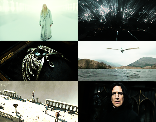 hermxone:  harry potter movies | |  six screencaps each   “It is a curious thing,