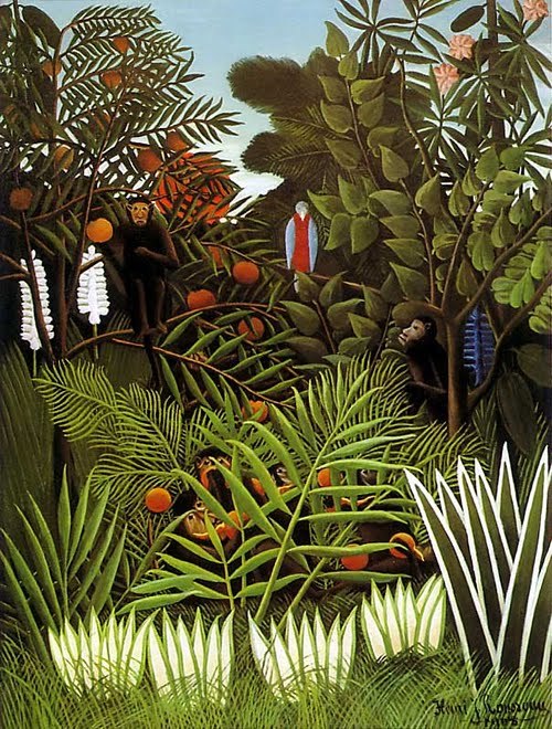 nobrashfestivity:   Henri Julien Rousseau, The Jungle  