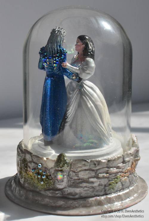 Available in my Etsy shop:A glorious glass dome capturing the iconic ballroom scene from the beloved