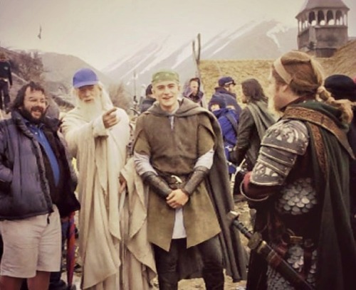 tererzi:  LOTR cast in-production photos [5/?]