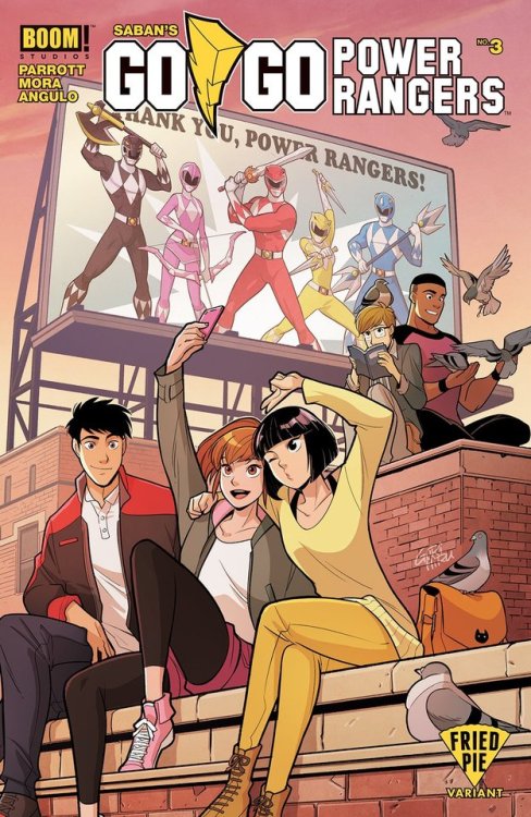 friedpiecomics: GO GO Power Rangers #3 Publisher: Boom Studios!Cover Artists: GurihiruRelease Date: 