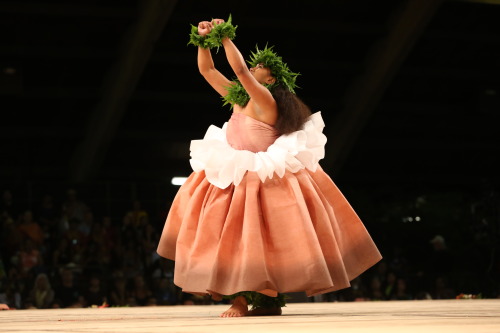 Merrie Monarch 2015: Miss Aloha Hula, 2nd runner up Noelani Dudoit.