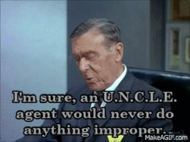 metaphoricalizard:  People are going to see the Man From UNCLE movie and I’m so