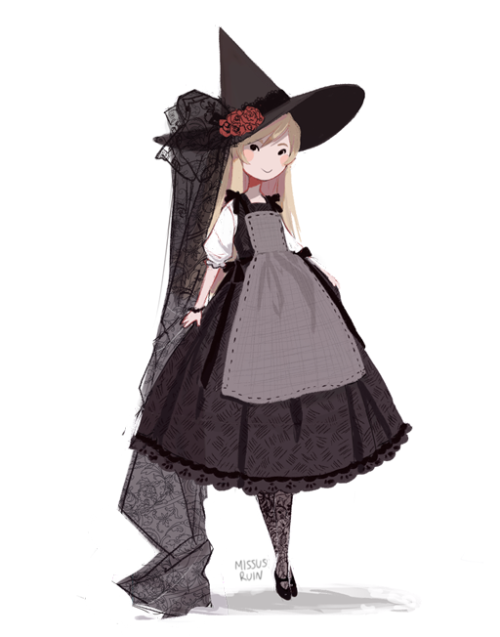 missusruin:Outfit commission for birbycakes. .+:｡(ﾉ･ω･)ﾉﾞ