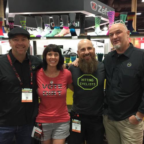 Great people in the bike industry like @hbstache make going to Interbike worth it. #interbike2016 #d