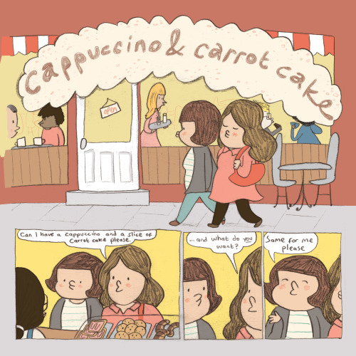 A comic from my book SISTER BFFs 
