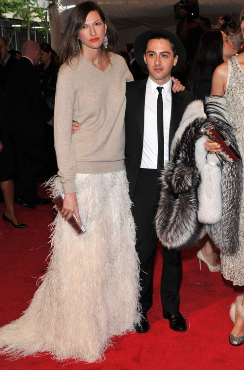 Kinda obsessed with Jenna Lyons at the Met Gala a couple years ago&hellip;