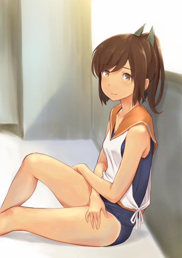 because-japan:  Charm Point Identified:  I-401’s tanlines.  aka_sak4, haya_kewi,
