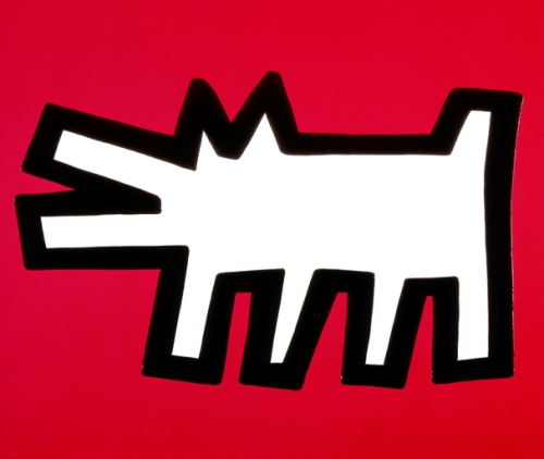 cryptomaster-leviathan: starship-one: same energy Keith haring is the inventor of minecraft dog 