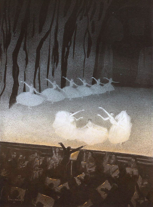 zombienormal: Russian Ballet, Walter Schnackenberg, Die Kunst für Alle, 1912-13. Via.