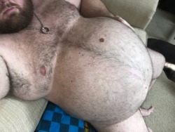 gainerbull:  420lbs now. Can you tell if I’m wearing underwear? New HUGE show off video on bc4m.club
