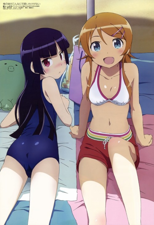 【画像大量】エロ過ぎる美少女アニメピンナップを見ておっきしてしまったら負けｗｗｗ（永久保存版） : 虹神速報-にじそく