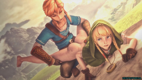 XXX dirtyhentaiforeva: Link and Linkle photo