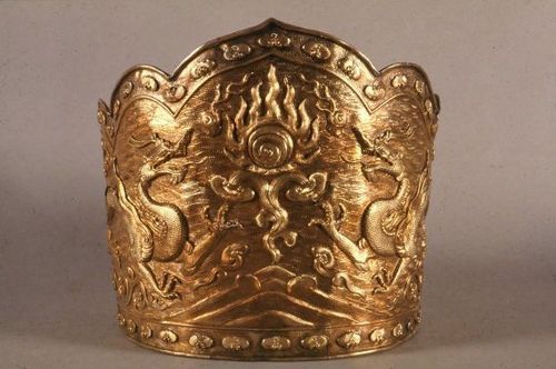 Crown, Chinese, Liao dynasty, late 10th to early 11th century