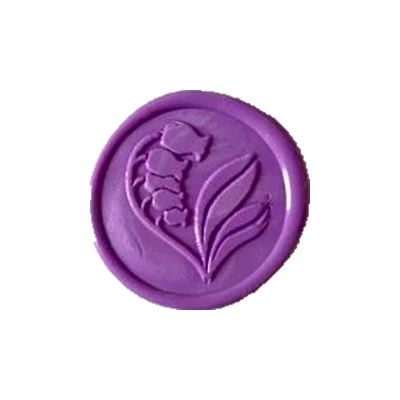 by theluzvre on tumblr. flower wax seal