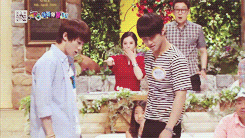 sparklestars07-deactivated20160:  Leader Kon and Maknae Jingjing awesome dance © 