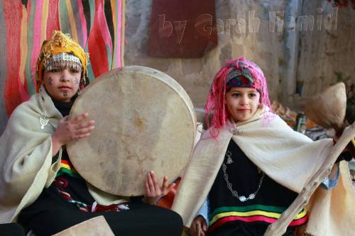 Celebration of “ TAFSUT “ the spring”  of 2965 “ 2015 ”, Menaa Aurès .algerie