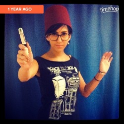 A year ago today we started filming Doctor