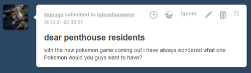 talesofanswers:    Dear Stupogo,  Read More