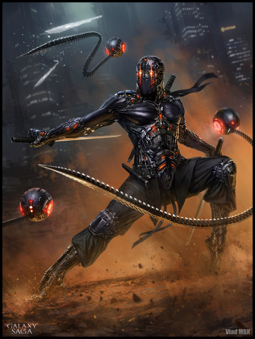 quarkmaster:  Shamash Ninja by VladMRK