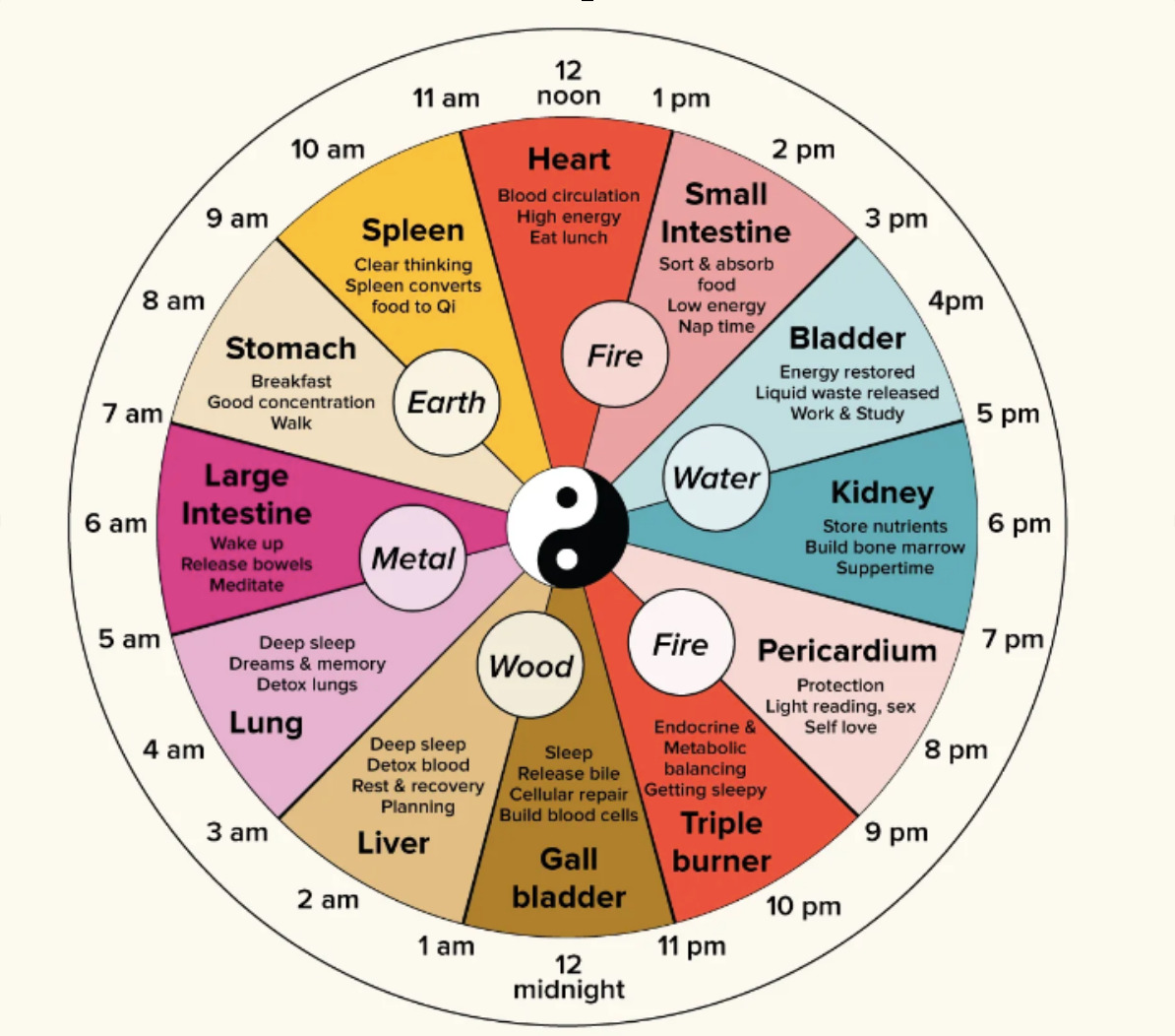 Traditional Chinese Medicine Clock