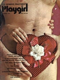 gentlepowerthings: Playgirl Magazine February