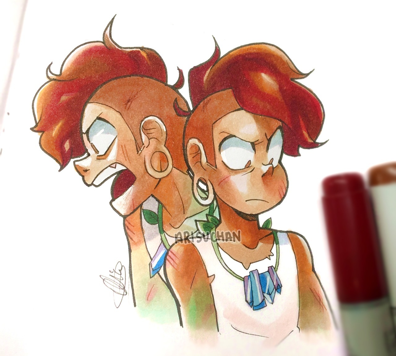 arisuchan: “YOU KNEW! - It’s HER fault we’ve been trapped here!!” Island