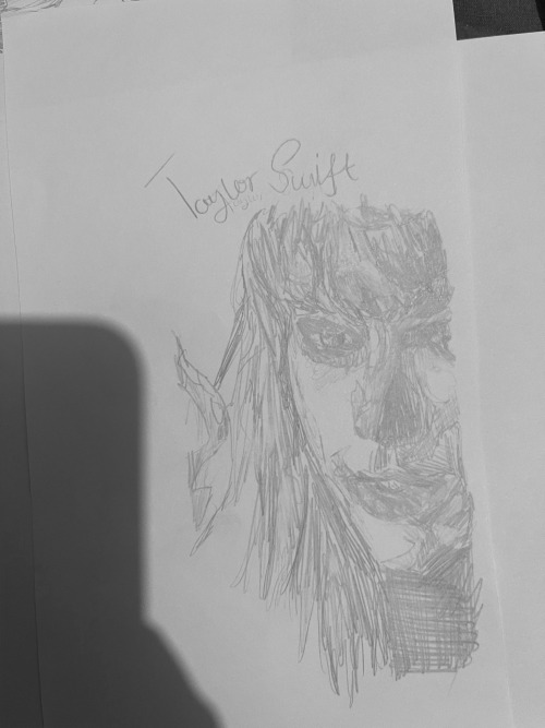 Some Drawings I Did Of @taylorswift @taylornation End Of Last Year.