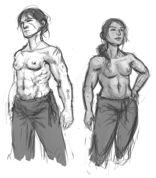 My hand&rsquo;s been acting up today. Tche. I really need to do some proper muscle studies.&hellip; 