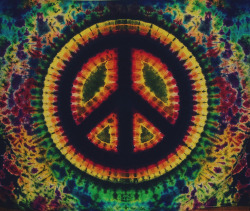 person-positive:  Peace and love.