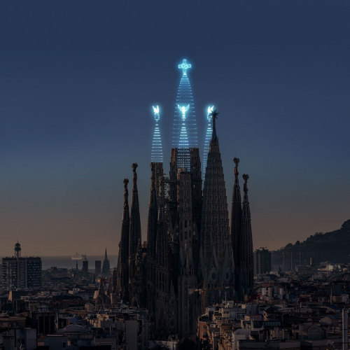 Drones Rebuild Incomplete Monuments With Light !