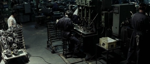 The Machinist (2004) dir. by Brad Anderson.Grey, grim and unpleasant. It is really trying to be unpl