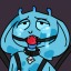 raunchyrobot:@cryptidinheat marked me all up~