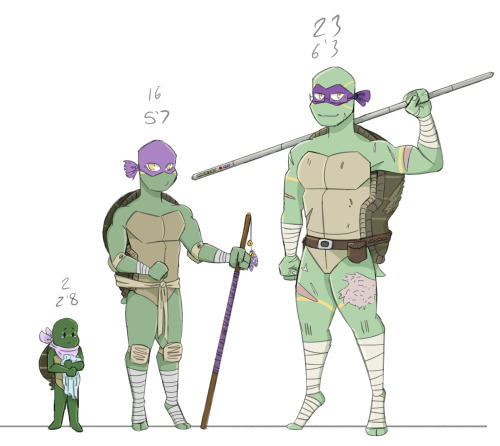 I lied, I know I said Raph was next but I forgot about Donnie’s timeline drawing, so here it is. All