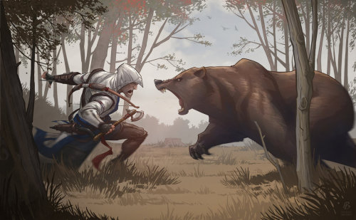 june2734:  Assassins creed art by Patrick Brown 