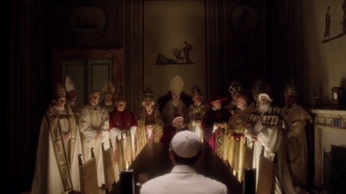 thecinematicshots:The Young Pope (2016), Dir. Paolo Sorrentino, Cin. Luca Bigazzi