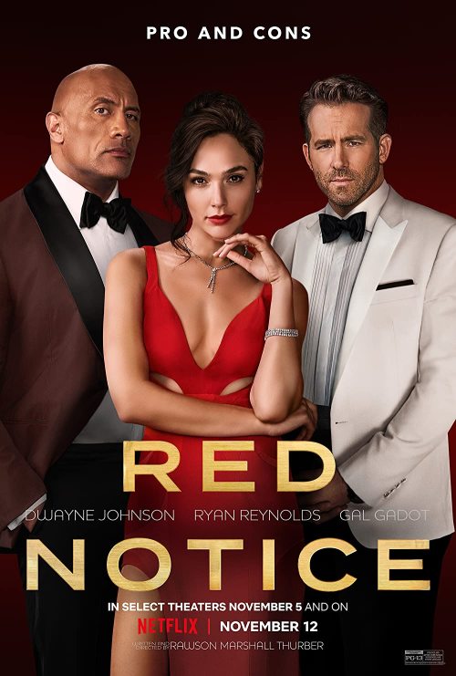 Red Notice (2021) This is a Movie Health Community evaluation. It is intended to inform people of po