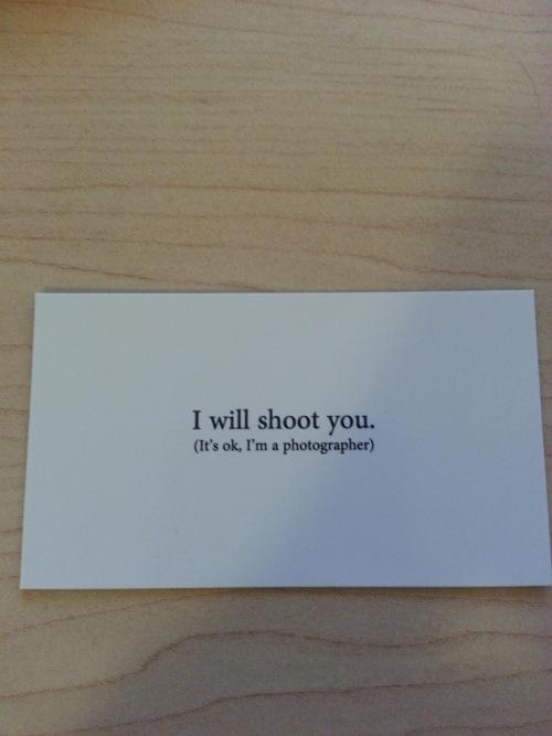 funny-pictures-uk:Best business card ever.