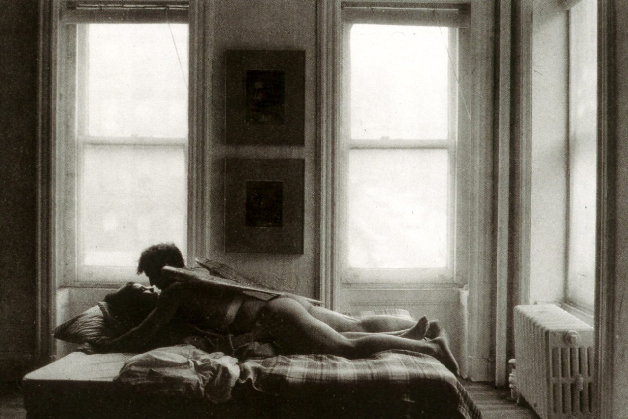 haughtyspirit:  arpeggia:  Duane Michals - The Fallen Angel, 1968 See more Duane